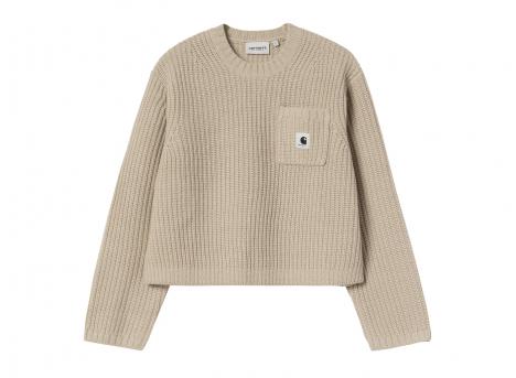 Carhartt WIP Femme Mira Sweater Fleur De Sel I035382_2LP_XX_03