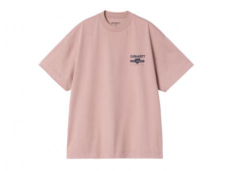 Carhartt WIP Femme Modal Tshirt Glassy Pink I035505_1NJ_XX_03