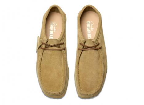 Clarks Godney Lace Dark Sand Suede 26180758