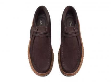 Clarks Torhill Hi Dark Brown Suede 26174935