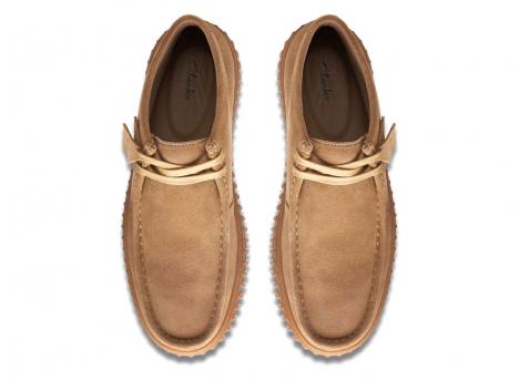 Clarks Torhill Hi Dark Sand Suede 26173663