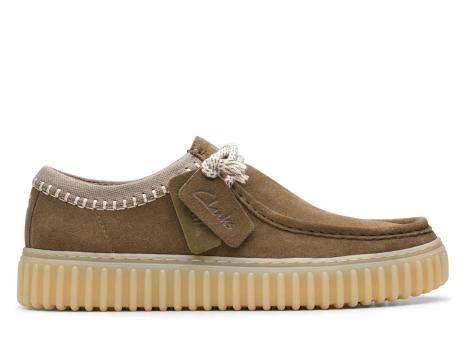 Clarks Torhill Lo Dark Olive Combi 26180905