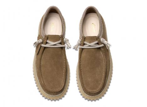 Clarks Torhill Lo Dark Olive Combi 26180905
