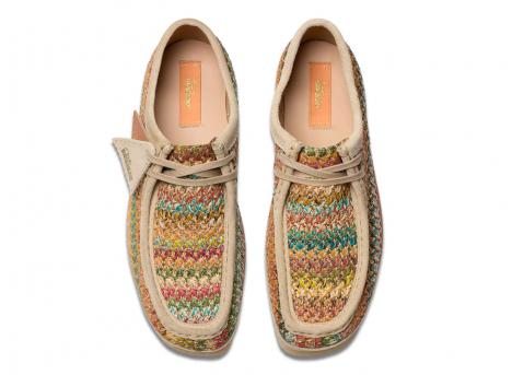 Clarks Wallabee Multi Raffia 26180640