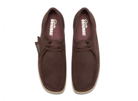 Clarks Wallabee Suede Dark Brown 26156606