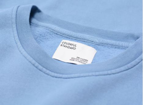 Colorful Standard Classic Organic Crew Seaside Blue