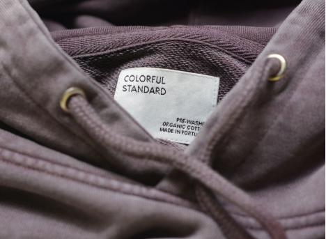 Colorful Standard Classic Organic Hood Faded Grape