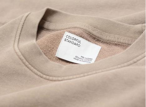 Colorful Standard Classic Organic Crew Faded Khaki