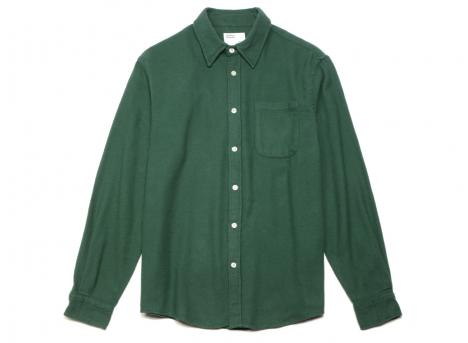 Colorful Standard Organic Flannel Shirt Emerald Green