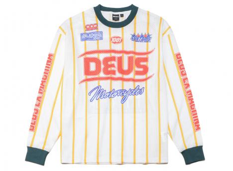 Deus Ex Machian Route One Moto Jersey Cloud Dancer