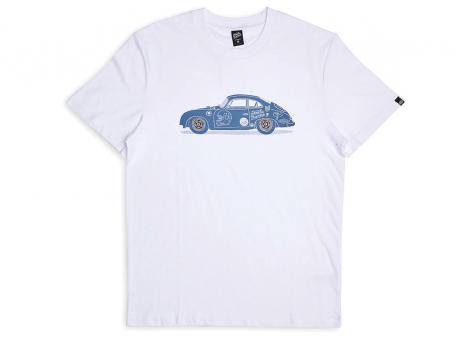 Deus Ex Machina 356 Porsche Tee White