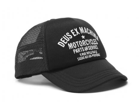 Deus Ex Machina Aix en Provence Address Trucker Black
