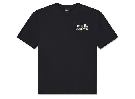 Deus Ex Machina Axis Tee Black DMF251271B