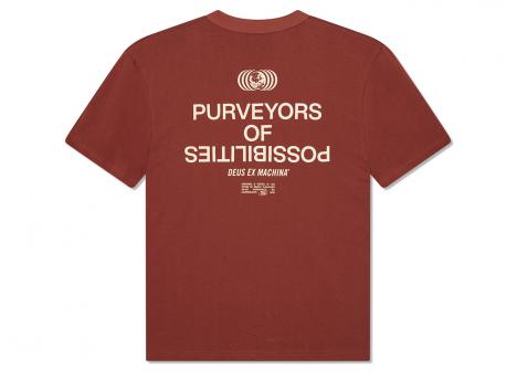 Deus Ex Machina Axis Tee Terracotta DMF251271B