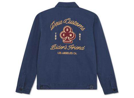 Deus Ex Machina Basto Club Jacket Navy DMF256283