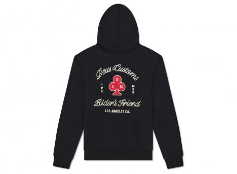 Deus Ex Machina Basto Zip Hoodie Black DMF258293
