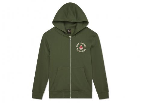 Deus Ex Machina Basto Zip Hoodie Cypress Green DMF258293