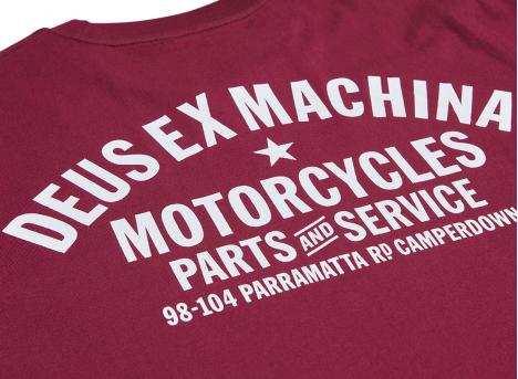 Deus Ex Machina Camperdown Address Tee Rhodo