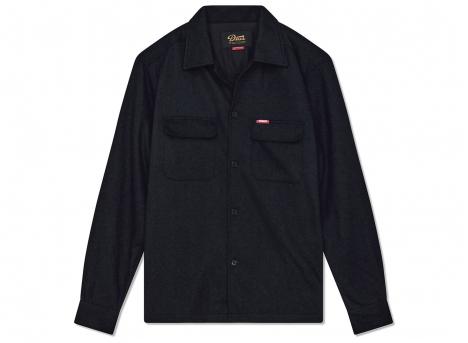 Deus Ex Machina Clayton Wool Shirt Black DMF255291