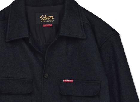 Deus Ex Machina Clayton Wool Shirt Black DMF255291