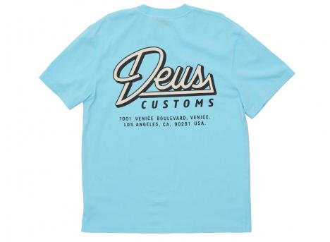 Deus Ex Machina Conduit Tee Sky Blue