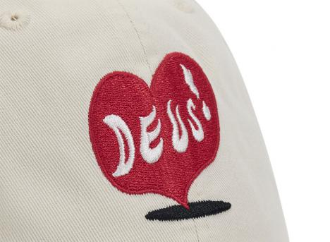 Deus Ex Machina Deep Cut Dad Cap White DMF257431