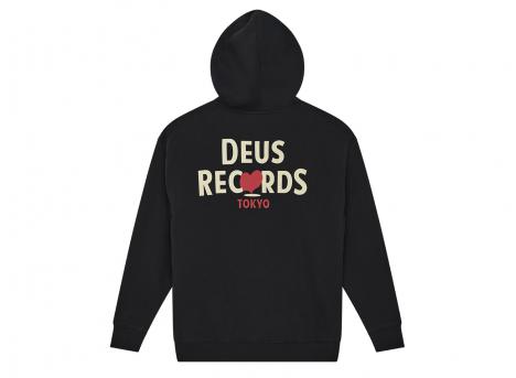 Deus Ex Machina Deep Cut Hoodie Black DMP258190