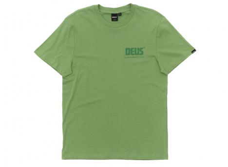 Deus Ex Machina Drop Down Tee Tendril Green