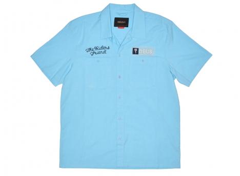Deus Ex Machina Forecourt Shirt Sky Blue