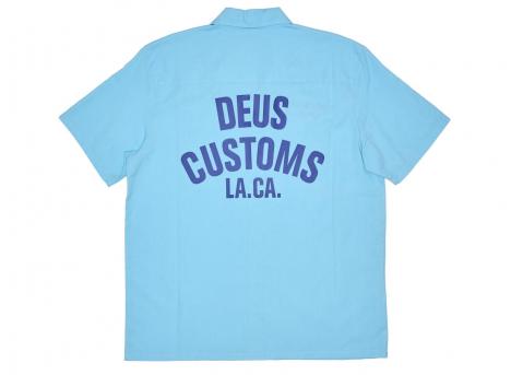 Deus Ex Machina Forecourt Shirt Sky Blue