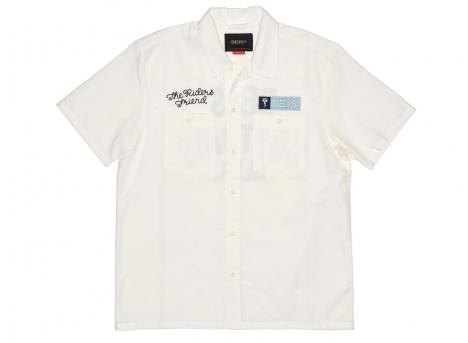 Deus Ex Machina Forecourt Shirt Vintage White