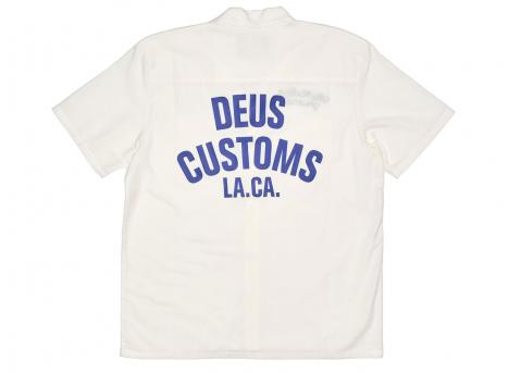 Deus Ex Machina Forecourt Shirt Vintage White