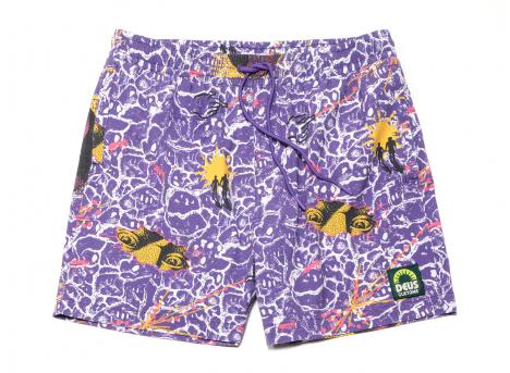 Deus Ex Machina Future History Boardshort Mesh Violet