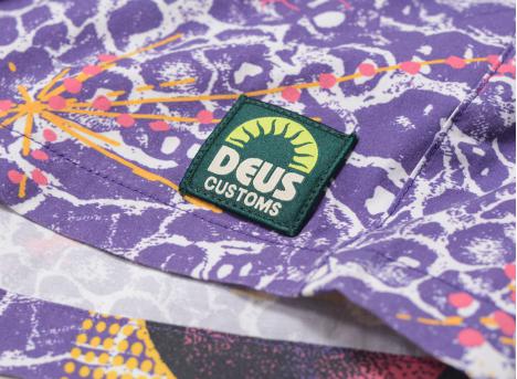Deus Ex Machina Future History Boardshort Mesh Violet