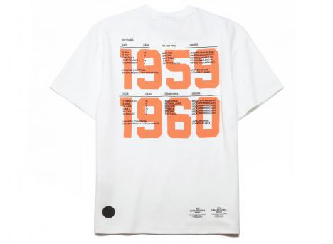 Deus Ex Machina Grand Prix Tee Vintage White