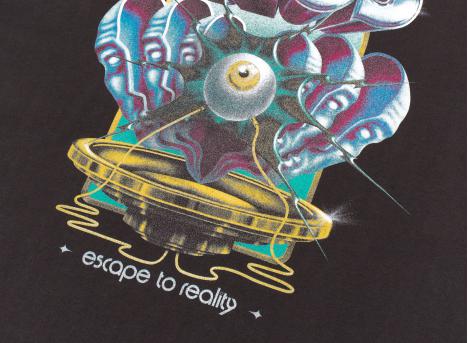 Deus Ex Machina Great Escape Tee Anthracite