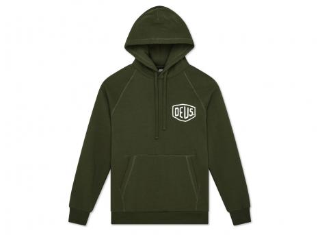 Deus Ex Machina Harajuku Address Hoodie Cypress Green T_DMW48675F