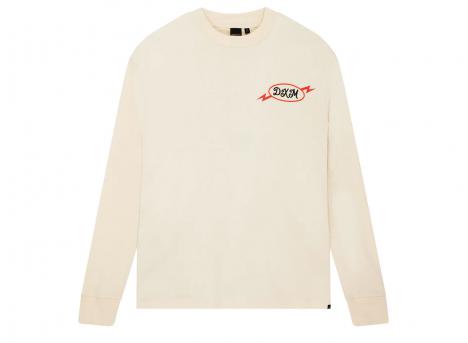 Deus Ex Machina Iota LS Tee Dirty White