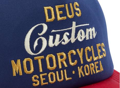 Deus Ex Machina Kamli Trucker Navy Combo