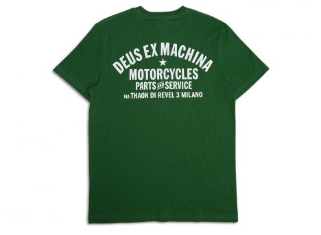 Deus Ex Machina Milano Address Tee Hillside Green
