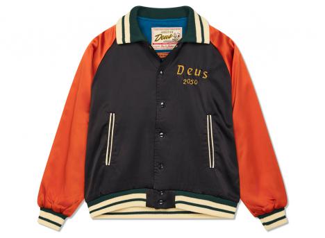 Deus Ex Machina Off Beat Jacket Bowling Orange DUF254347