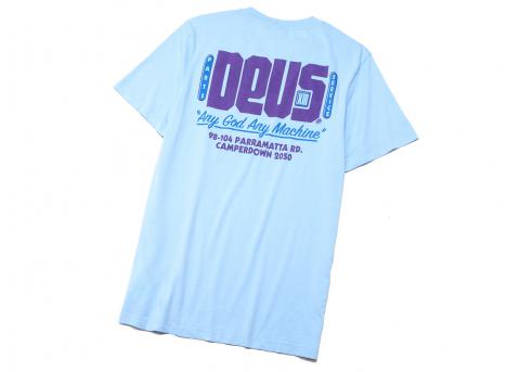 Deus Ex Machina Outage Tee Sky Blue