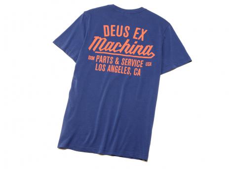 Deus Ex Machina Overbite Tee Blue