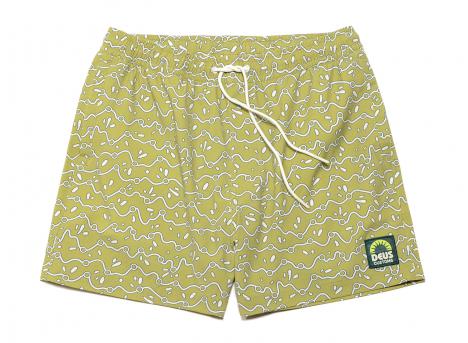 Deus Ex Machina Phosphene Boardshort Mesh Pear