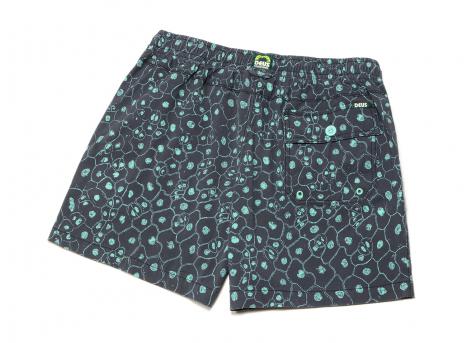 Deus Ex Machina Plant Cell Boardshort Mesh Biscay Green