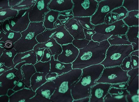 Deus Ex Machina Plant Cell Shirt Biscay Green