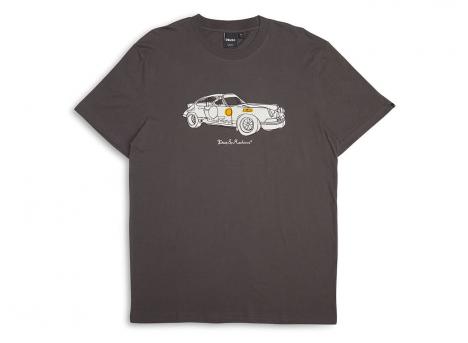 Deus Ex Machina Rally Tee Anthracite