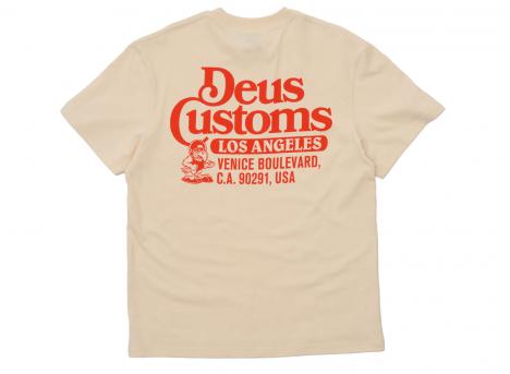 Deus Ex Machina Raptor Tee Dirty White