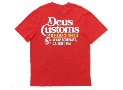 Deus Ex Machina Raptor Tee Tangerine Tango