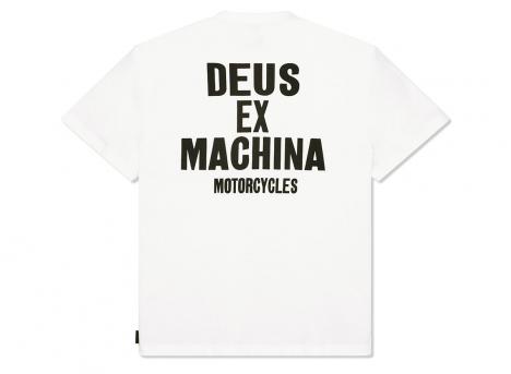 Deus Ex Machina Ride Ready Tee Vintage White DMF251540